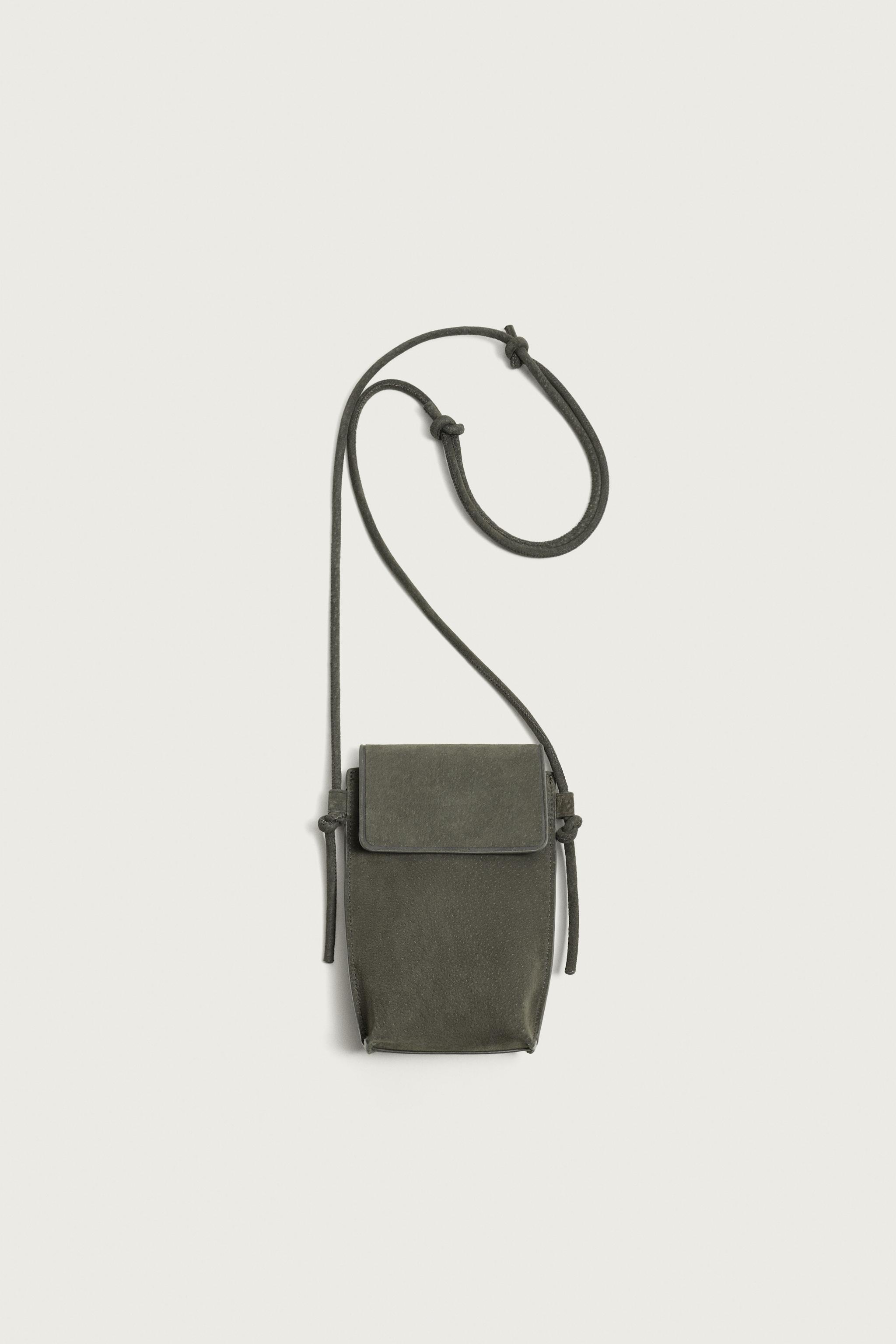 LEATHER CROSSBODY BAG